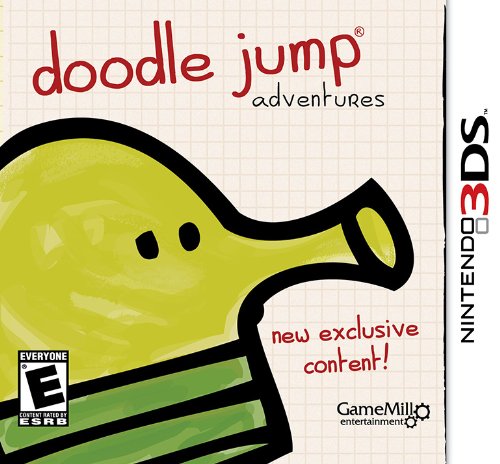 Used Doodle Jump 3DS Video Game - Classic Arcade Action for Nintendo 3DS | Perfect for Kids, Travel & Retro Gaming Fun