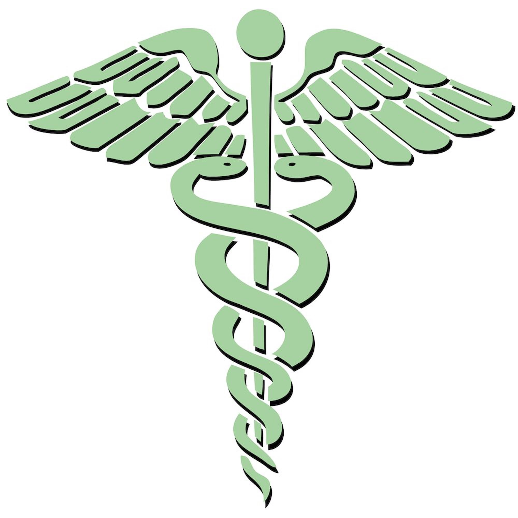 Caduceus Sticker - Car Decal for Bumper & Laptop