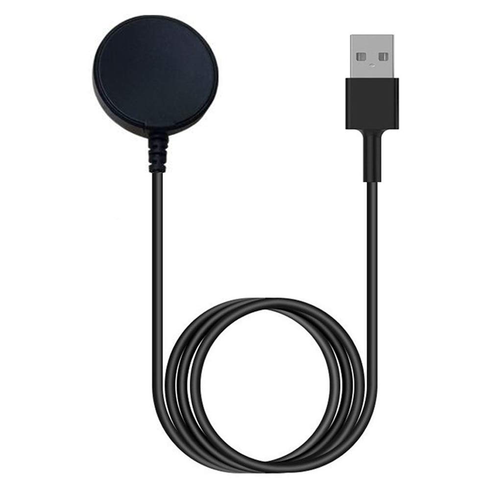 Samsung Galaxy Watch 5/5 Pro/4/4 Classic/3/Active 2 Wireless Charging Dock - Fast Charger Stand Cradle Replacement (Black) | Perfect for Nightstand Charging, Office Desk & Travel Use