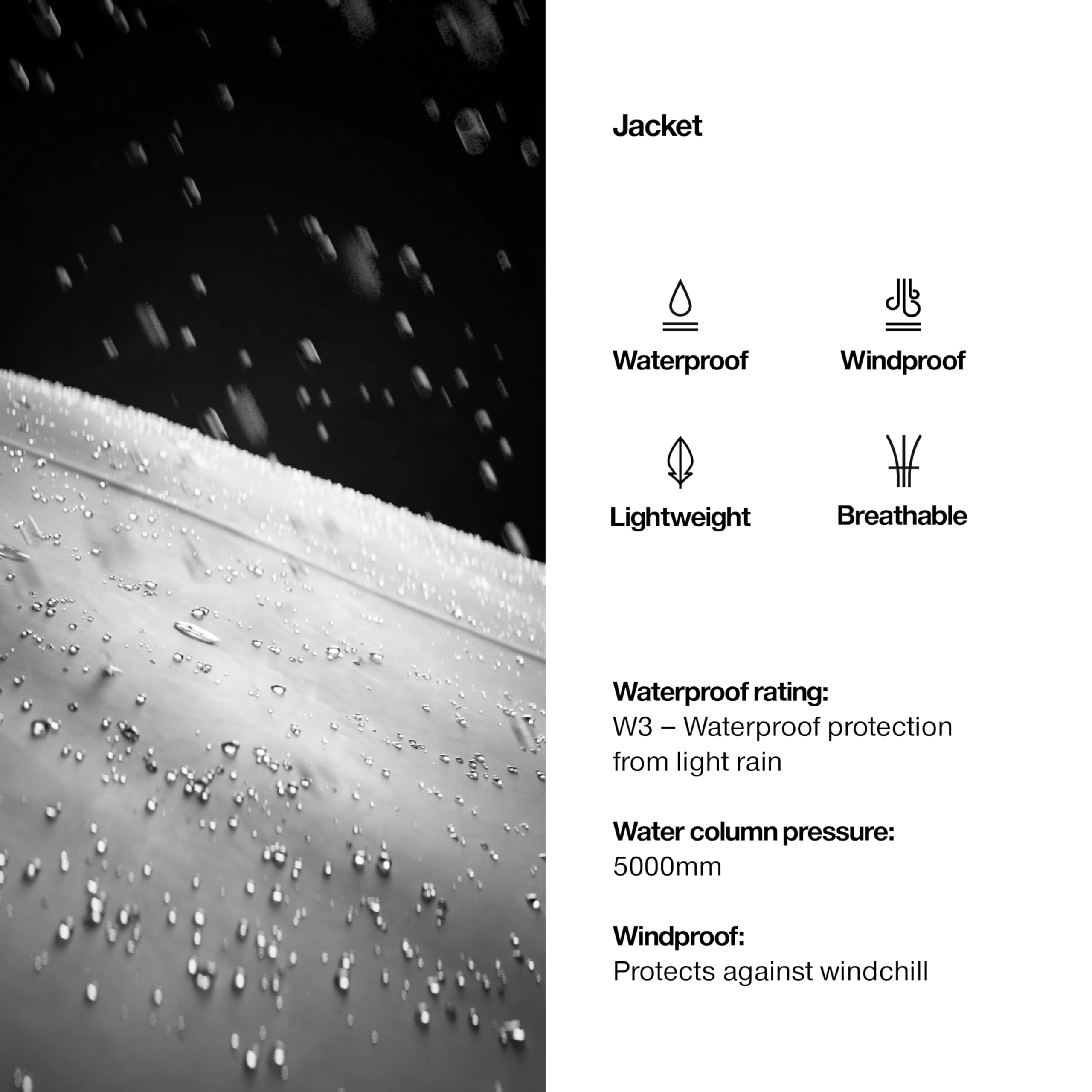 RAINS Waterproof Jacket for Men & Women - Lightweight Raincoat for Biking, Hiking & Outdoor Activities | Windproof & Breathable Travel Jacket