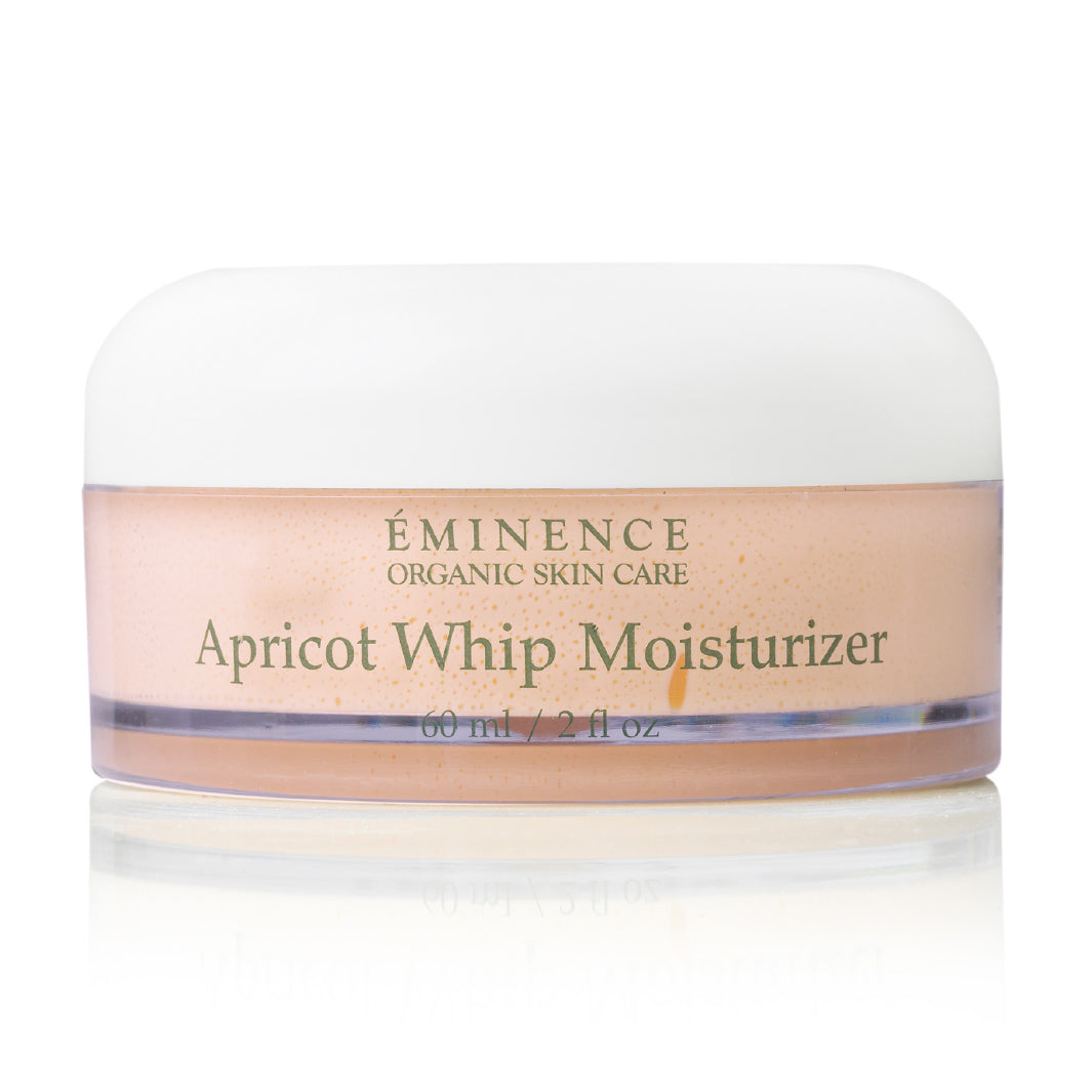 Eminence Organics Apricot Whip Moisturizer - Hydrating Face Cream for Dry & Sensitive Skin | Vegan & Cruelty-Free Skincare | Perfect for Daily Use & Nighttime Routine