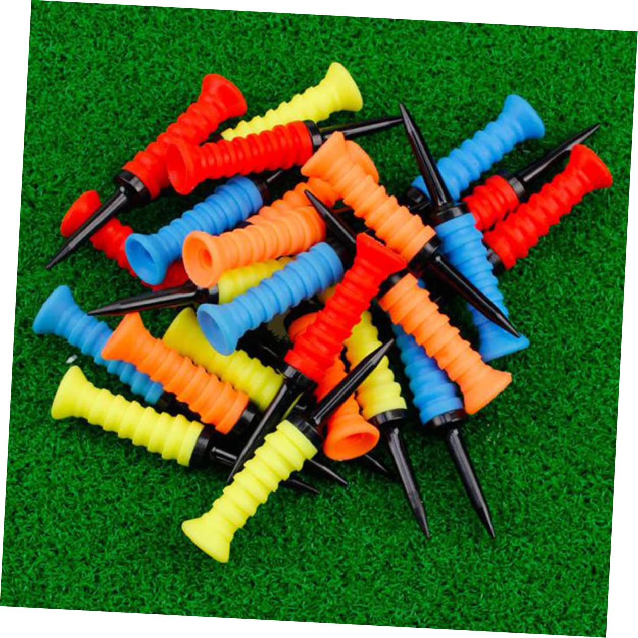 Personalized Red Golf Tees for Men & Women - Durable Sports Accessories for Practice & Training - Perfect Gift for Golf Lovers (Set of 50) | Ideal for Driving Range, Backyard Practice & Tournament Play
