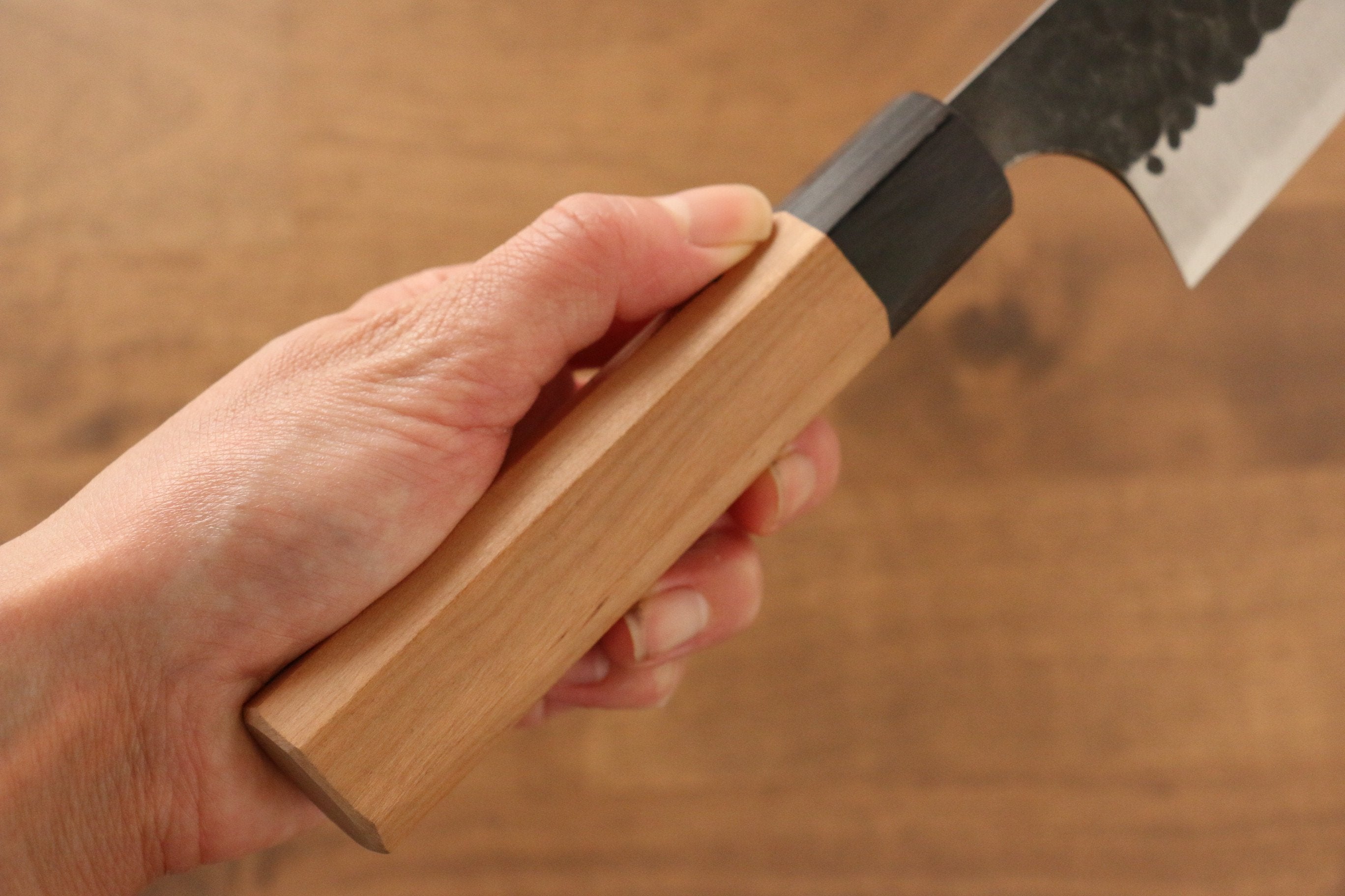 Masakage Koishi Blue Super Steel Bunka Knife 165mm with American Cherry Handle - Premium Japanese Kitchen Knife for Slicing, Dicing & Precision Cutting