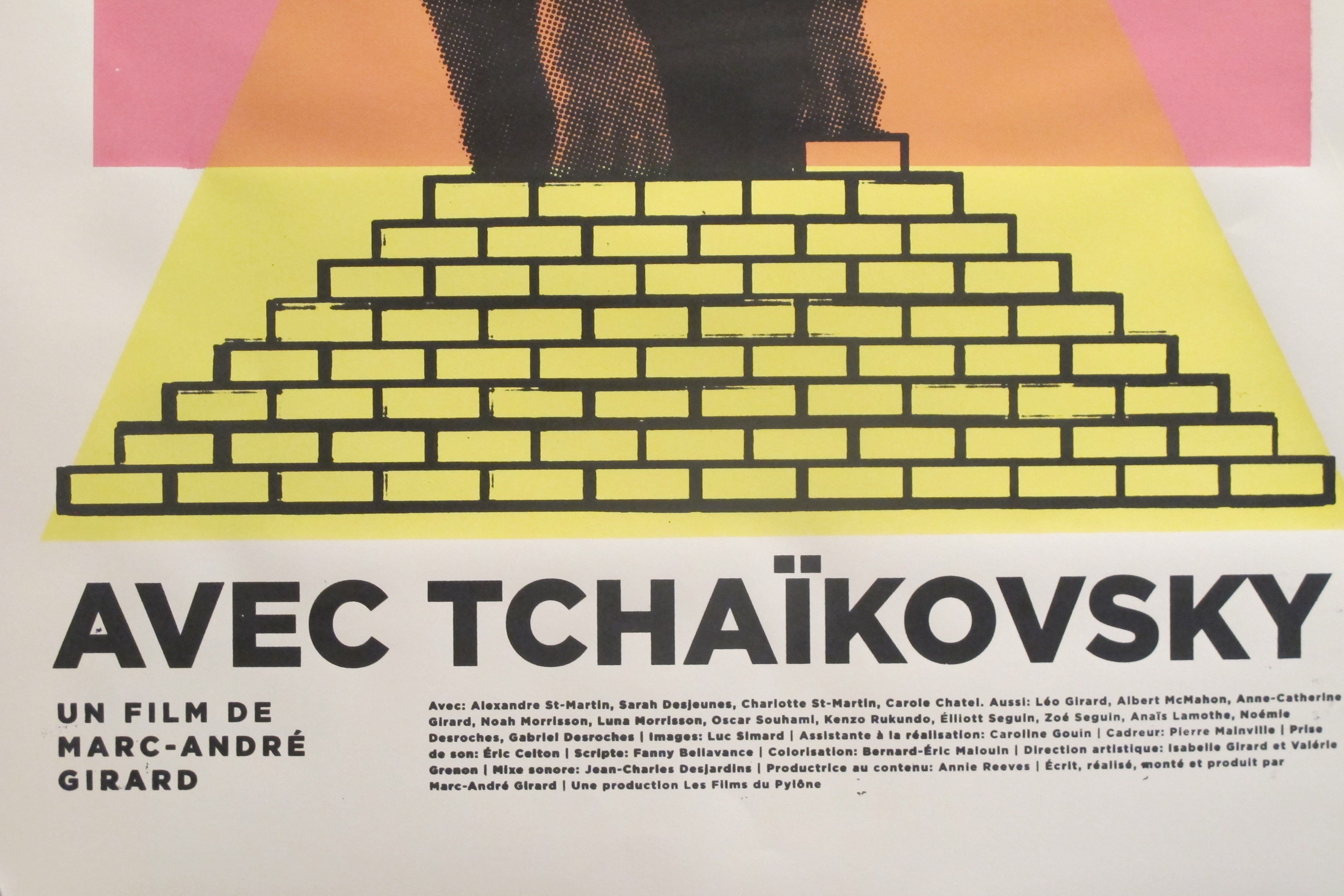 2019 Contemporary Movie Poster - Tchaikovsky Film by Marc Andre Girard - Perfect for Home Theater Decor & Movie Memorabilia Collection