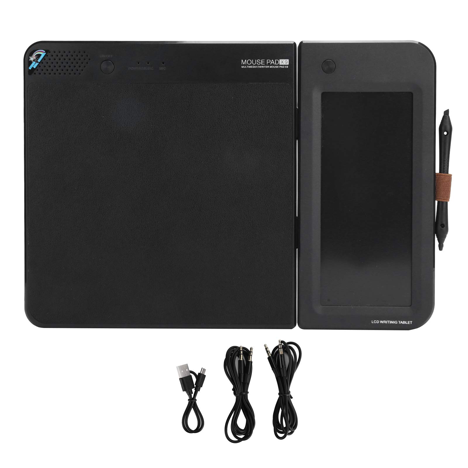 Wendeekun LCD Writing Tablet - 10 Inch Digital Notepad with USB Output & Bluetooth, Multi-Device Compatible for Phones, Tablets, Game Consoles | Perfect for Online Classes, Remote Work & Creative Sketching