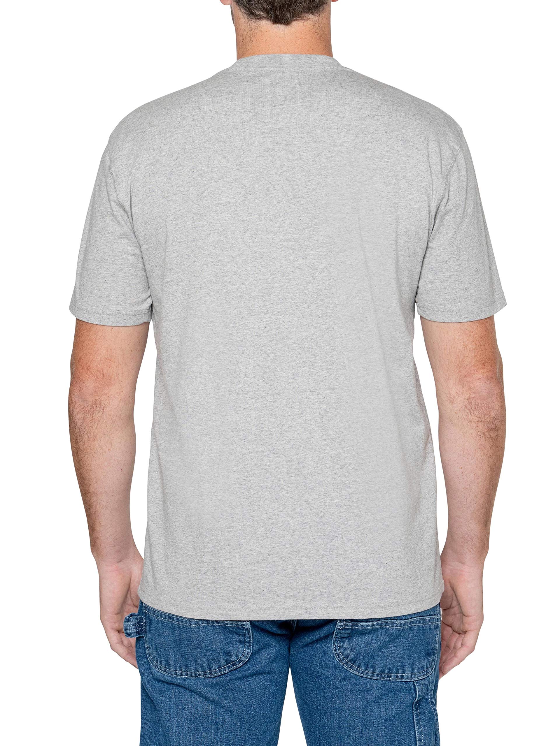 Men's UPF 30+ Quick-Dry Pocket T-Shirt with Insect Repellent - Bug & Tick Protection Outdoor Shirt for Hiking, Camping & Summer Activities