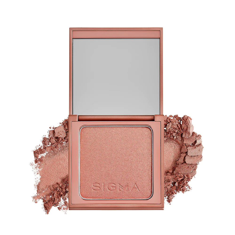 Sigma Beauty Powder Blush - Soft Matte Blush Makeup with Buildable Color for Cheeks | Perfect for Everyday Wear & Professional Makeup Looks
