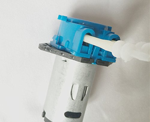 **Blue Peristaltic Dosing Pump with Small Pump Head - Compatible with Water Level Controllers & Precision Fluid Transfer for Labs, Aquariums, and Hydroponics**