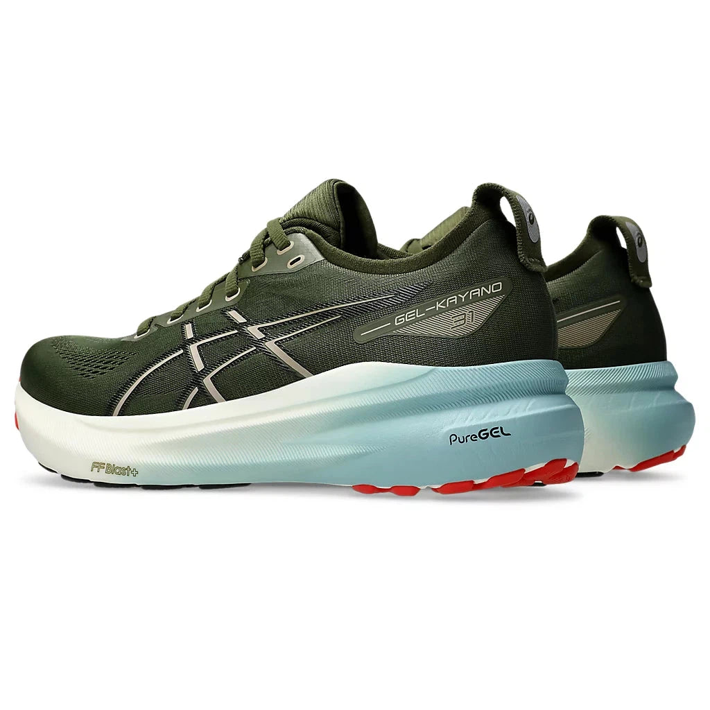 ASICS Men's Gel Kayano 31 Running Shoes - Lightweight Cushioned Support for Marathon Training & Road Running - Perfect for Jogging, Gym Workouts & Everyday Comfort