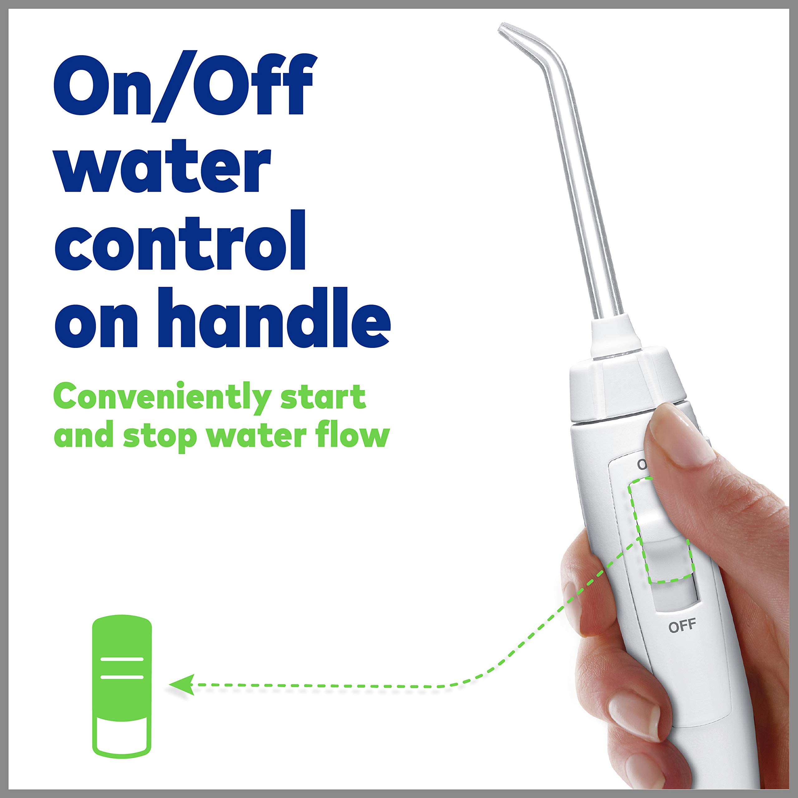 Waterpik Complete Care 5.0 Water Flosser & Sonic Electric Toothbrush Set - Professional Dental Care for Teeth Cleaning, Whitening and Gum Health (White, WP-861) - Perfect for Home Oral Hygiene Routine and Travel