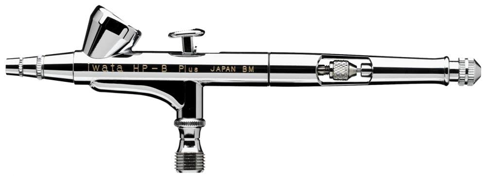 Anest Iwata HP-BP Airbrush Kit - 0.2mm Nozzle Gravity Feed for Fine Detail Painting | Professional Airbrushing for Models, Miniatures, Tattoos & Automotive Art