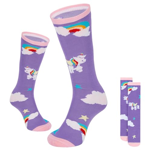 Purple Rainbow Horse