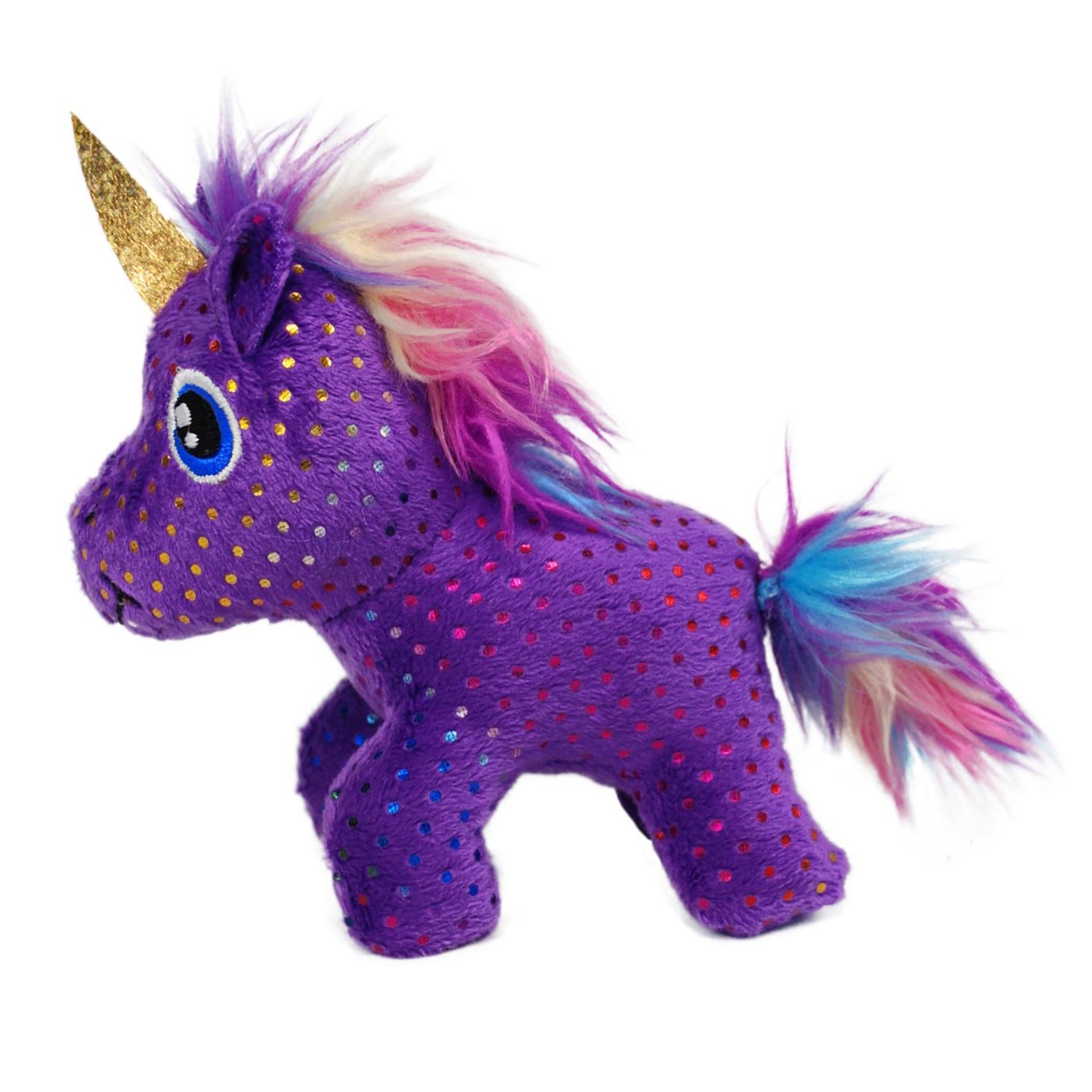 KONG Enchanted Buzzy Unicorn Dog Toy - Interactive Chew Toy for Small & Medium Dogs - Perfect for Playtime, Training & Teething Relief