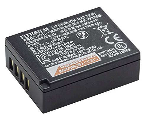Fujifilm NP-W126S Rechargeable Lithium-Ion Battery for X-T30 X-T3 X-T4 X-Pro3 X100V - Perfect for Travel & Street Photography