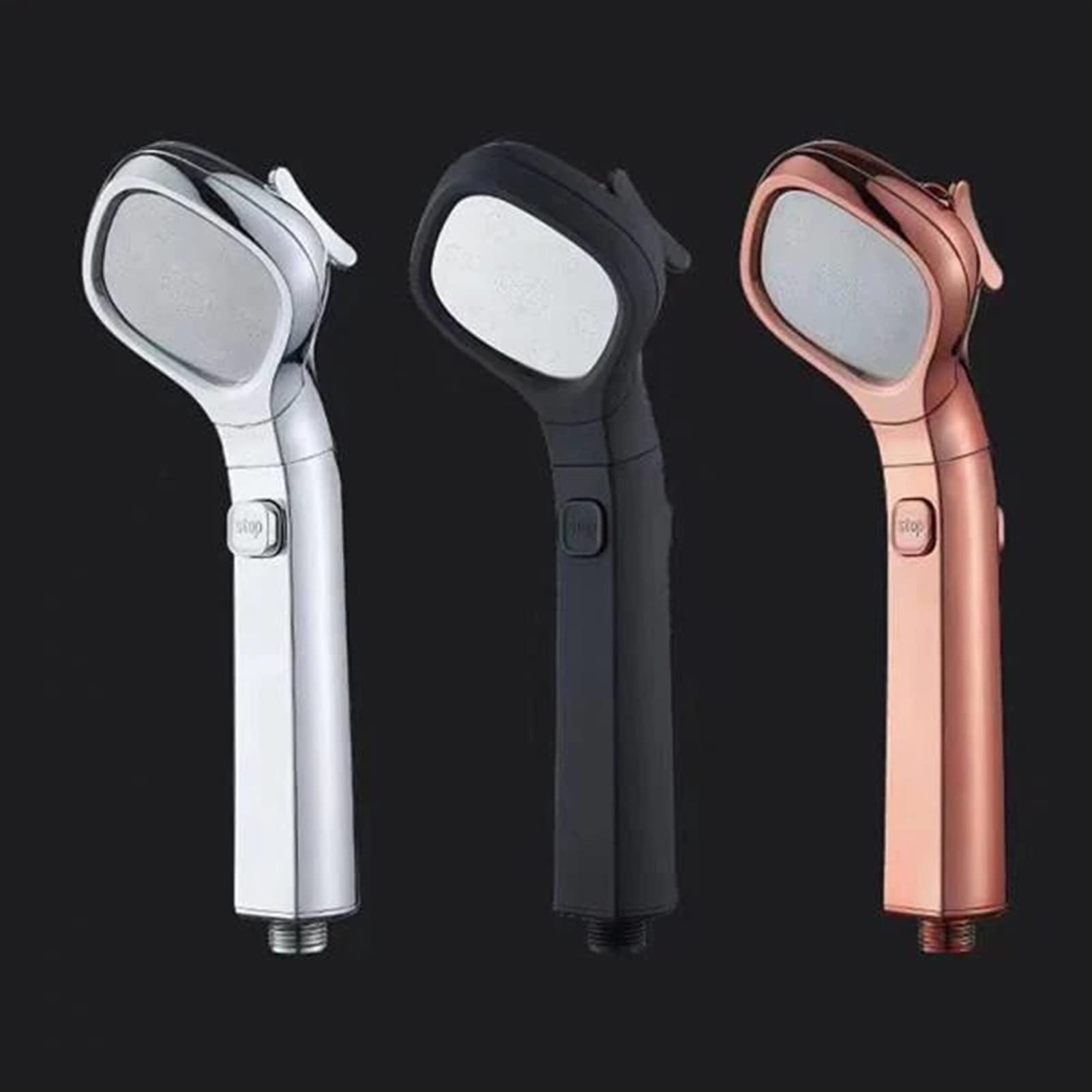Erik Xian High Pressure Shower Head with 4 Spray Modes - Handheld Shower Spray Gun for Bathroom Cleaning & Massage - Perfect for Home, RV, and Pet Washing