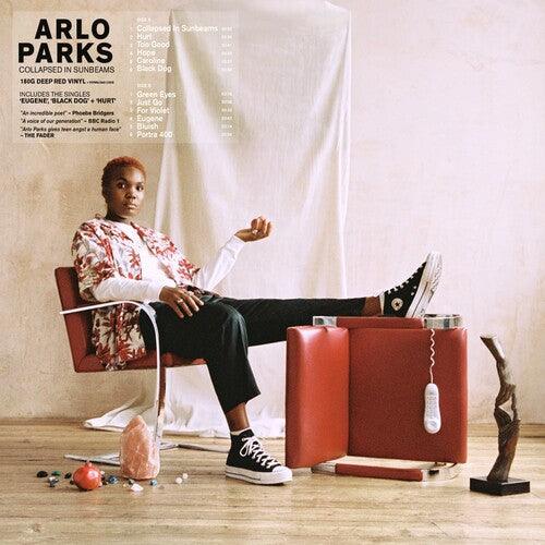 Arlo Parks - Collapsed In Sunbeams (Limited Edition Deep Red Vinyl LP) | Indie Pop Music Album for Home Listening & Record Collectors