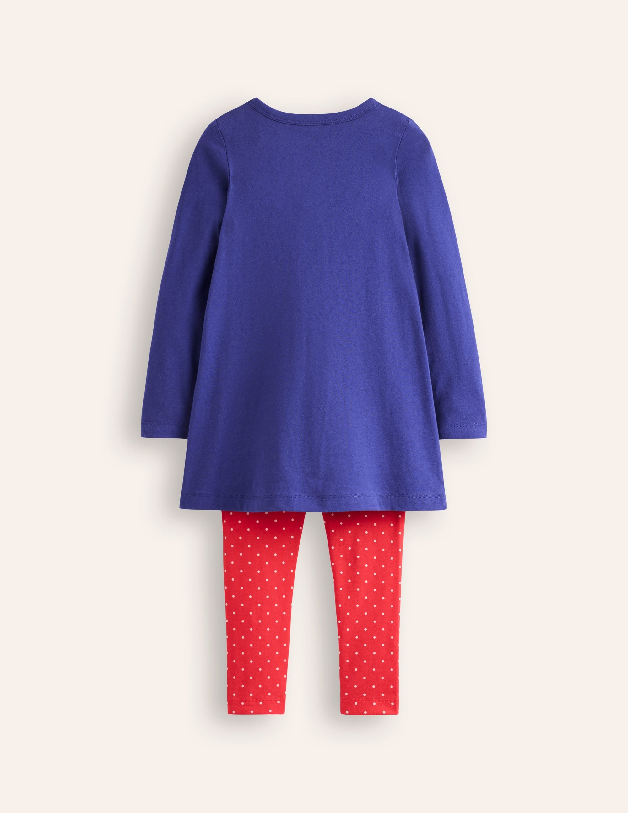 Appliqué Tunic and Legging Set - Starboard Blue Fairies Design | Cute Girls' Outfit for School, Playdates & Special Occasions