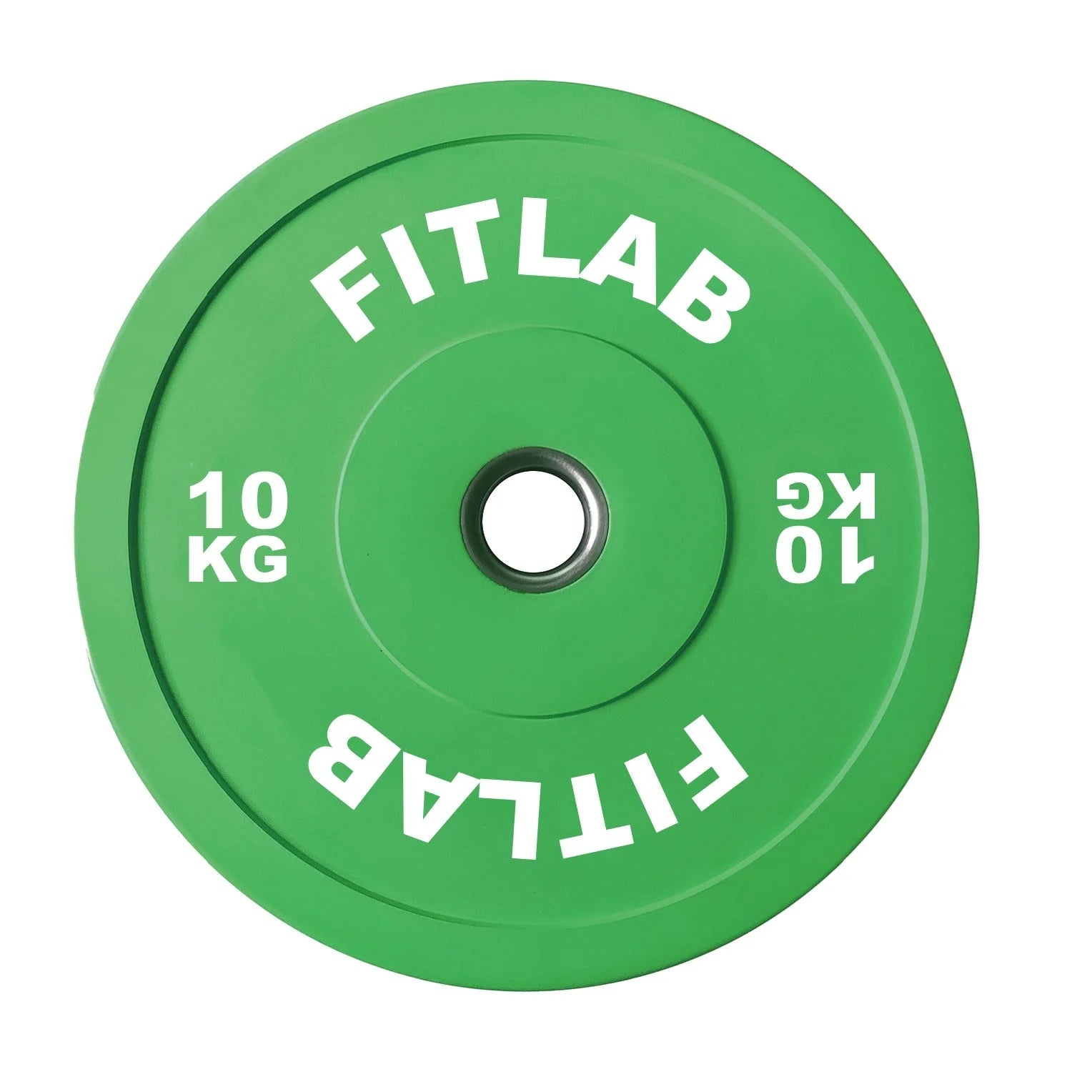 FITLAB Premium Colored Bumper Plates - Olympic Weight Plates for CrossFit, Powerlifting & Home Gym Workouts