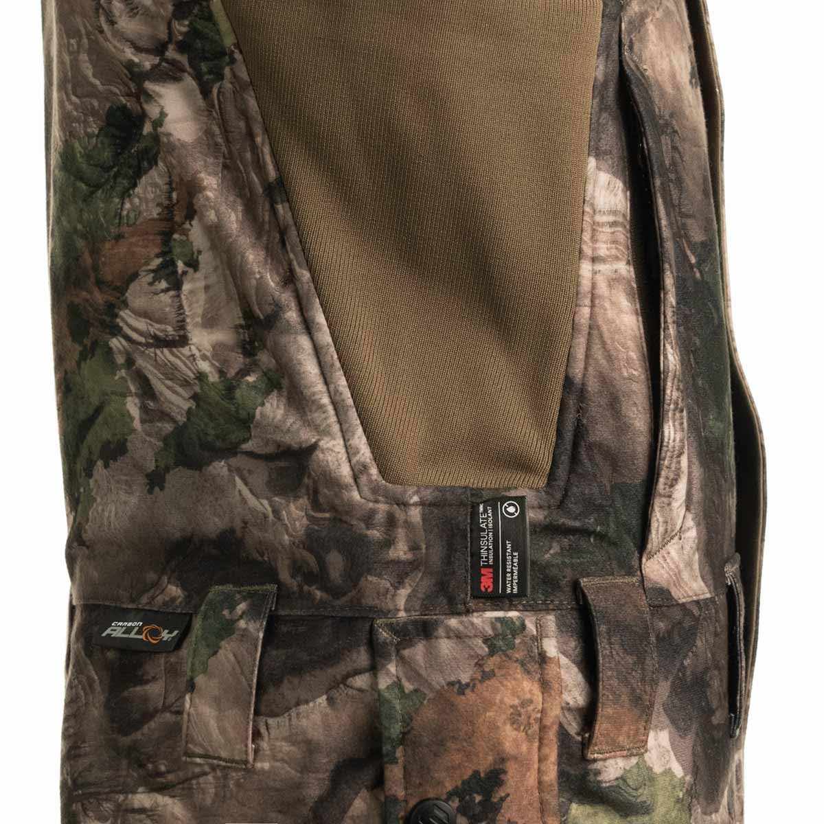 ScentLok Youth Hundo Hydrotherm Waterproof Insulated Bibs - Kids' Waterproof Hunting Overalls for Cold Weather & Outdoor Adventures