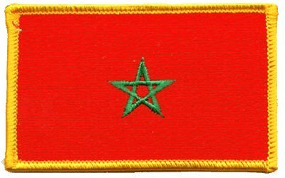 Morocco Iron-on Embroidered Patch for Jackets, Bags & Hats - DIY Customization for Clothing & Accessories