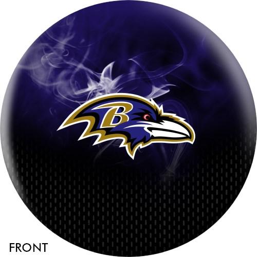 Baltimore Ravens NFL Bowling Ball - Officially Licensed Football Team Design for Sports Fans | Perfect for Game Nights, Gifts, and Bowling Parties