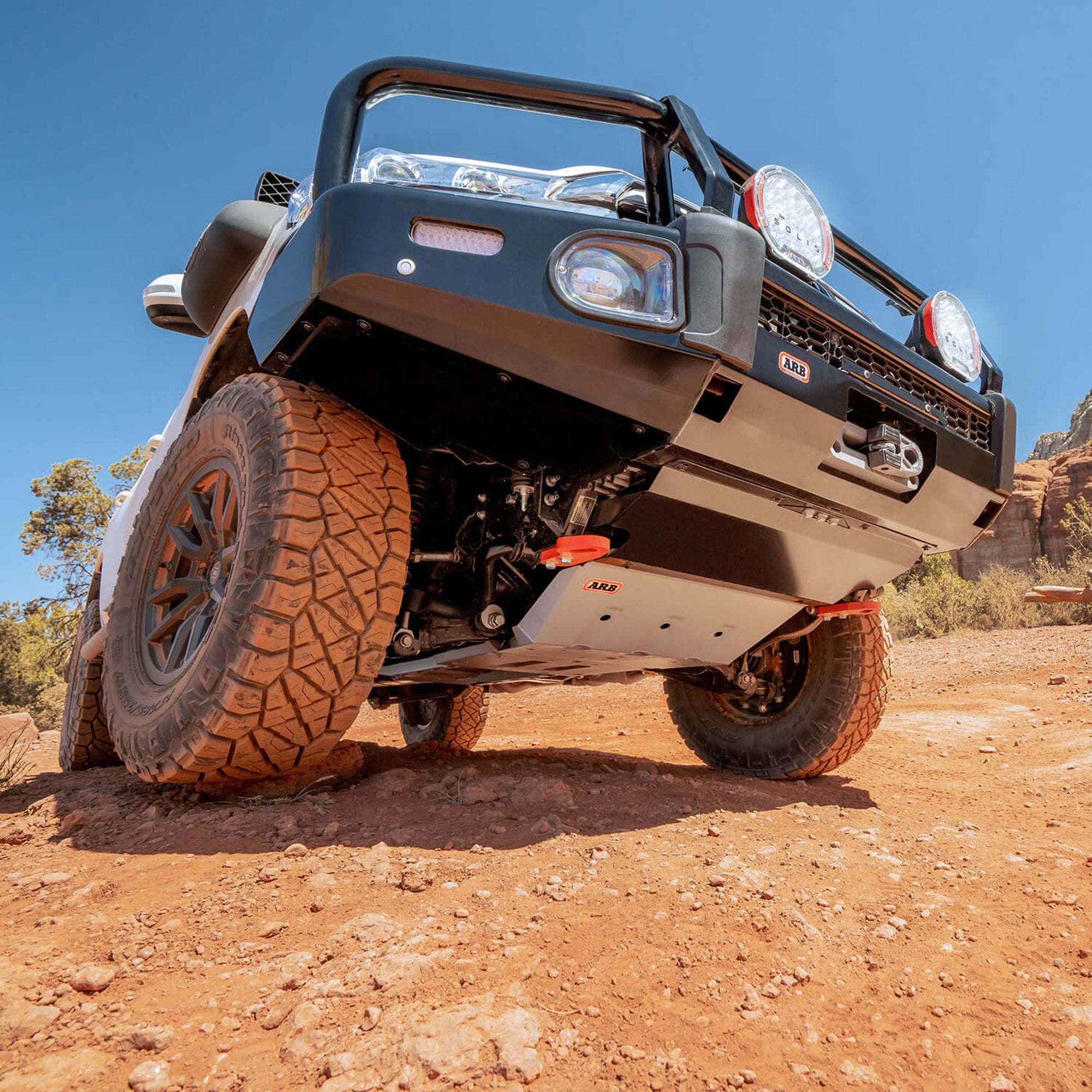 ARB Summit Front Bumper for Toyota Land Cruiser LC200 (2016-2021) - Heavy Duty Off-Road Protection for Adventure & Overlanding