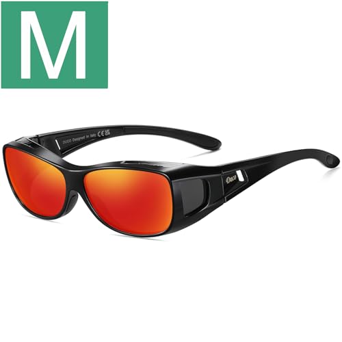 M Size Black Frame Revo Red