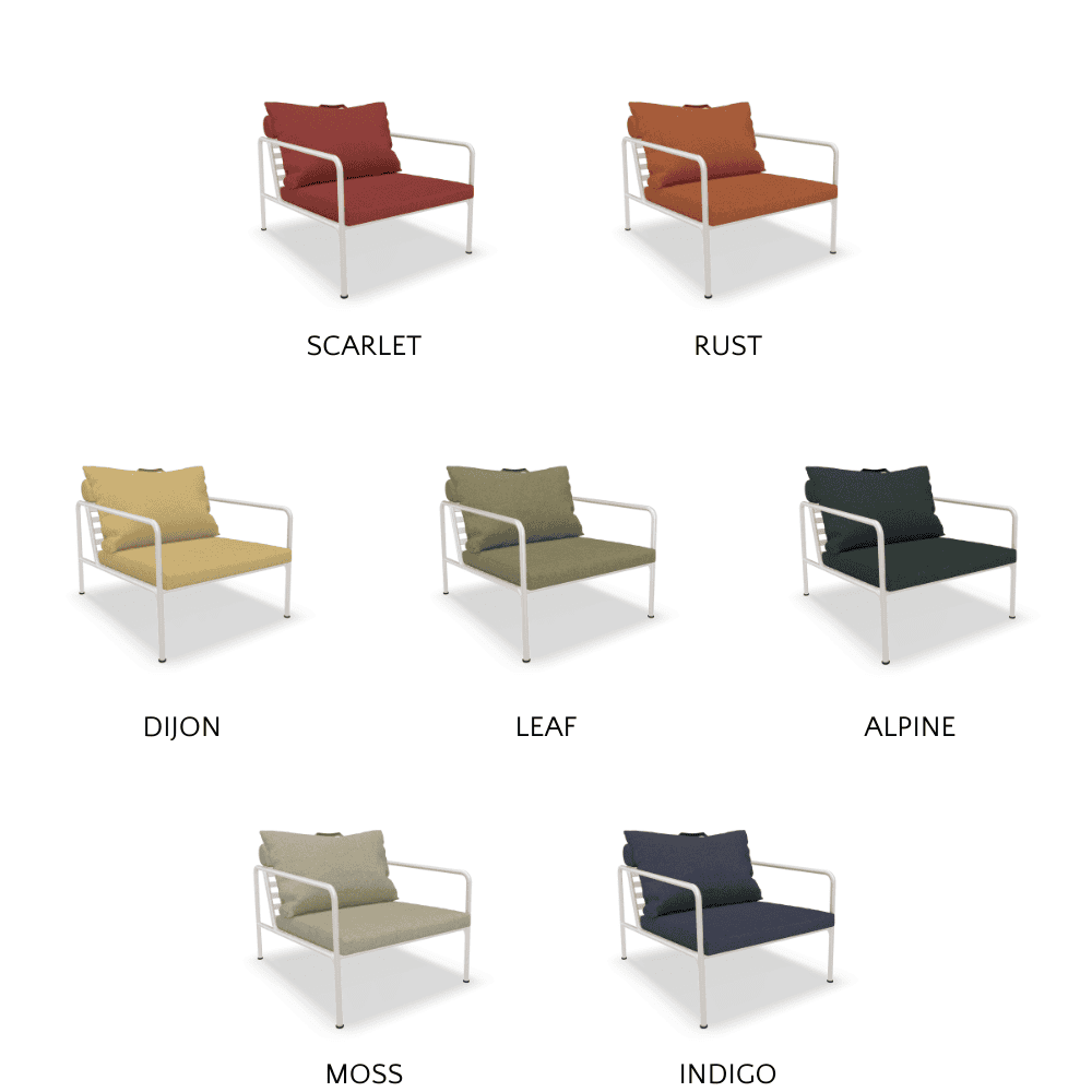 AVON Outdoor Lounge Chair - Comfortable Patio Furniture for Poolside, Garden, and Backyard Relaxation