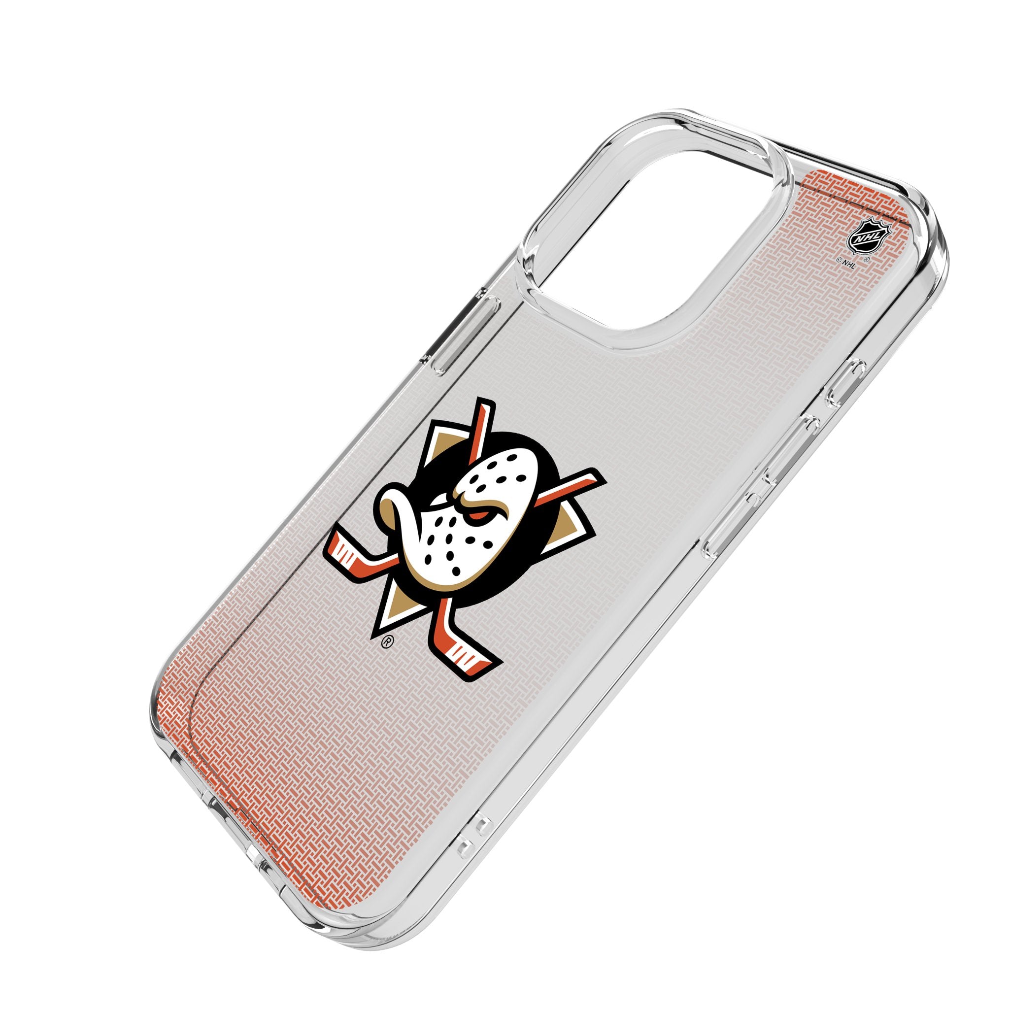 Anaheim Ducks Clear iPhone Case for Apple iPhone 14/13/12/11 Pro Max - Slim Protective Phone Cover with Team Logo - Perfect for Hockey Fans & Game Days