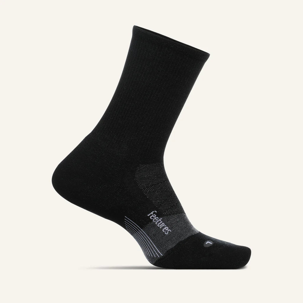 Feetures Merino 10 Max Cushion Mini Crew Socks - Ultra Soft Wool Hiking & Running Socks for Men & Women - Perfect for Outdoor Adventures, Gym Workouts & Daily Comfort
