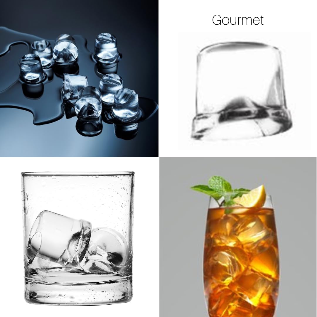 Scotsman Commercial Undercounter Gourmet Cube Ice Maker - Perfect for Restaurants, Bars, and Home Kitchens