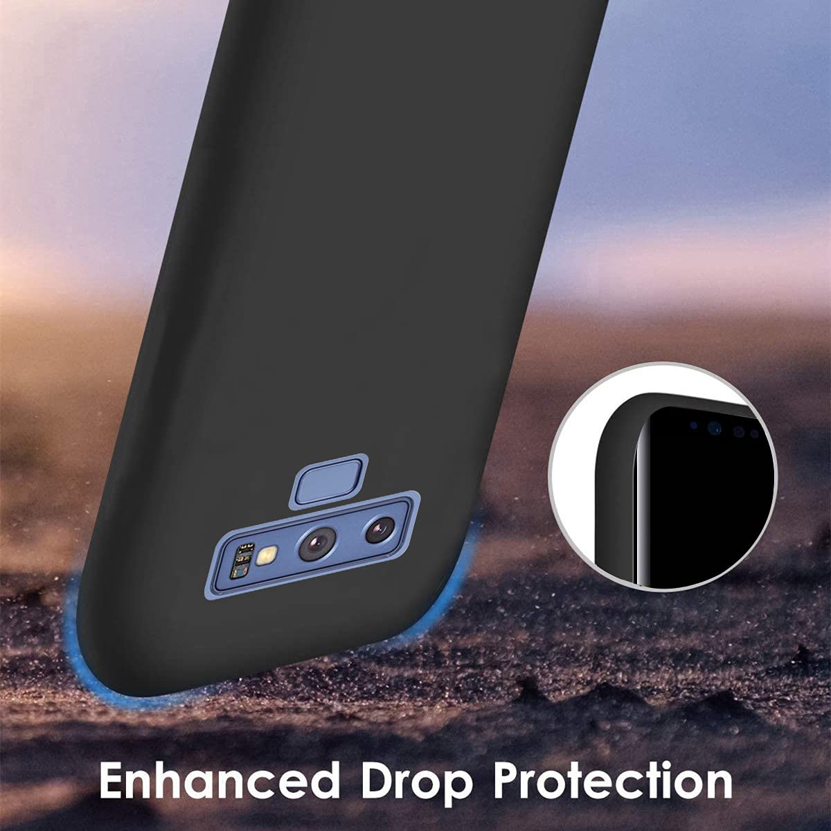 Styletify Customized Photo Case for Samsung Galaxy Note 9 - Personalized Picture Phone Cover, Shockproof Silicone Case, Soft Candy Design - Perfect Father's Day & Birthday Gift, Protective Pink Phone Case for Everyday Use & Special Occasions