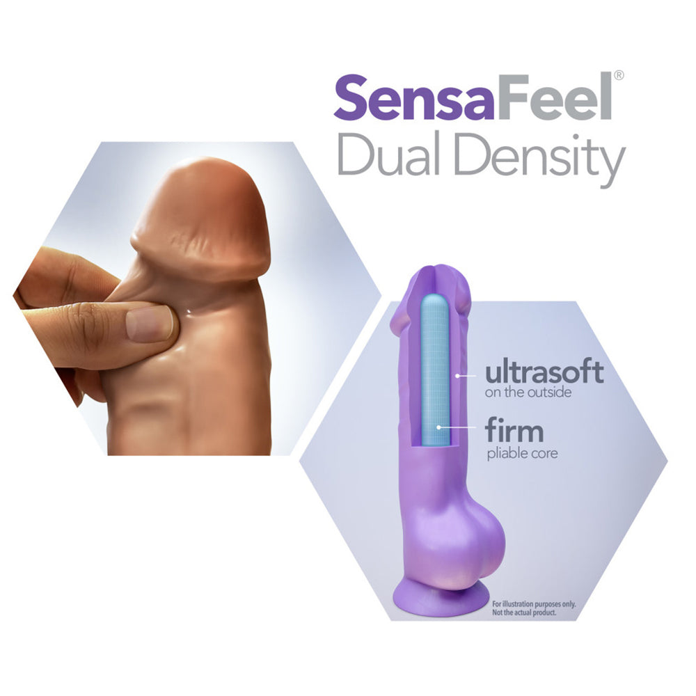 Au Naturel Miguel Latin Dual Density Penis Vibrator - Realistic Feel for Enhanced Pleasure | Perfect for Couples Play & Solo Exploration