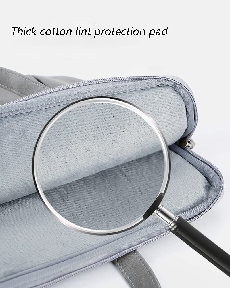 15.6 Inch Waterproof Laptop Case - Slim Protective Briefcase with Handle & 360° Protection | Compatible with MacBook Pro, MacBook Air & Notebook Computers | Perfect for Business Travel, Commuting & Office Use