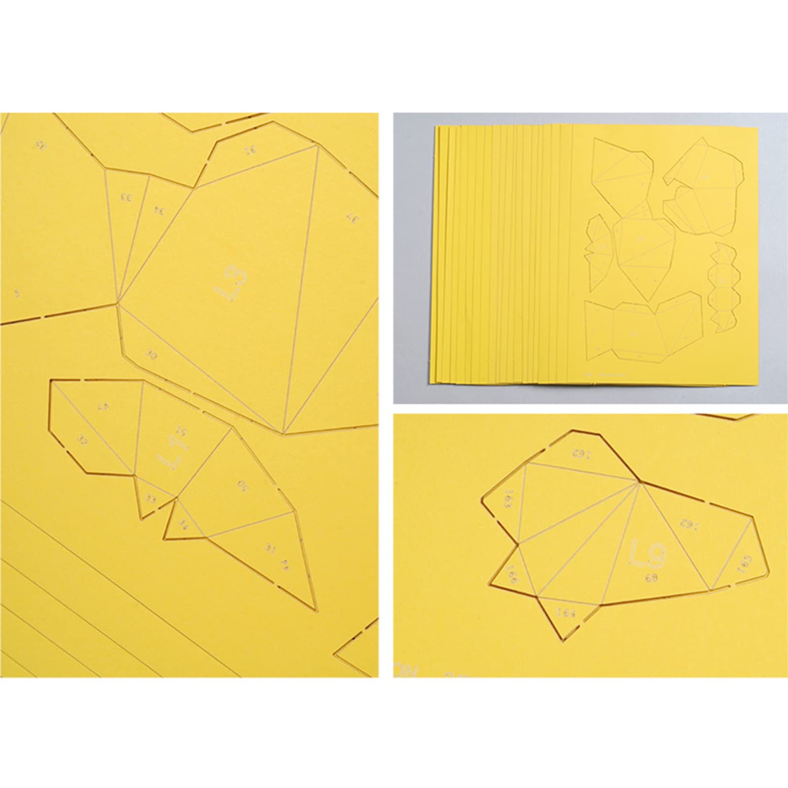 3D Lion Head Geometric Paper Model - DIY Origami Puzzle Wall Art, Handmade Paper Sculpture Trophy for Home & Office Decor | Perfect for Gifts, Parties, and Creative Room Design