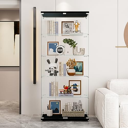 Black, 5 Shelves