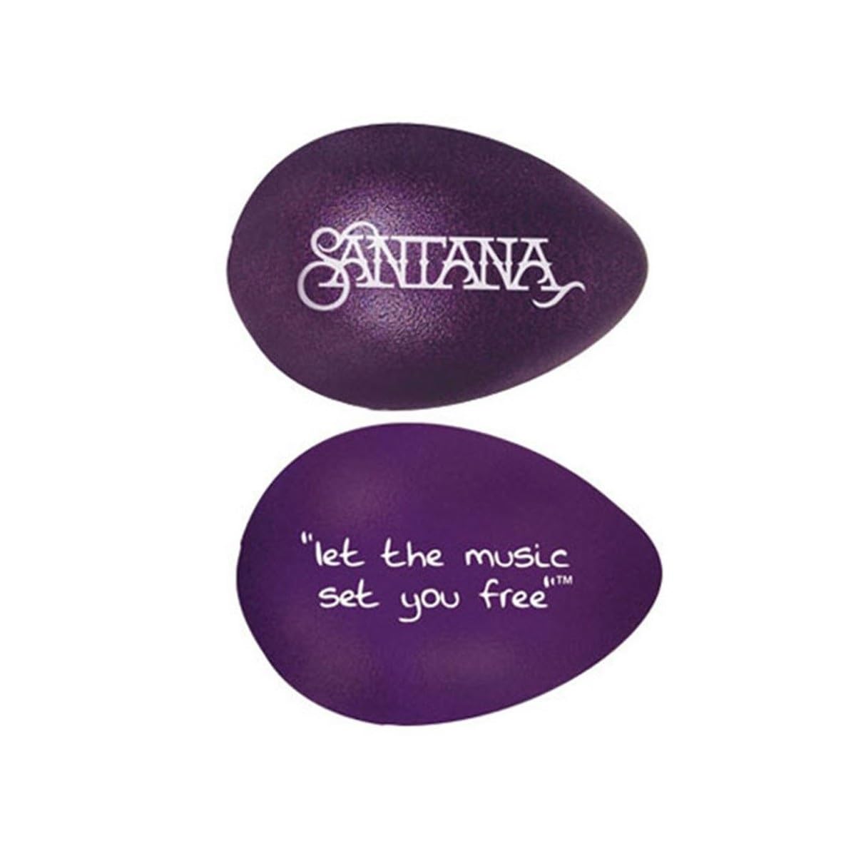 Latin Percussion LPR003-GP Rhythmix Santana Egg Shakers Pair - Grape | Hand Percussion Instrument for Music Lovers, Classroom, Band & Live Performances