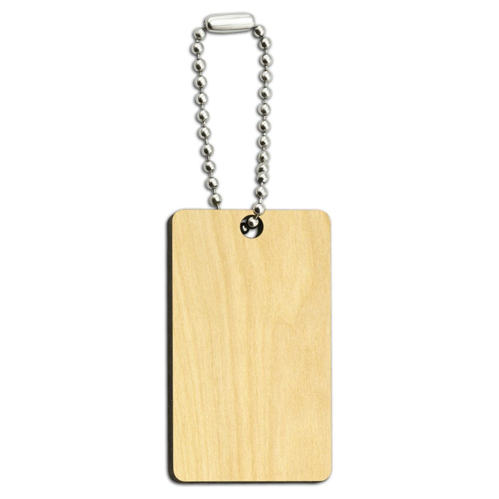 Goblin Army Keychain - Handcrafted Wooden Rectangle Key Ring from The Labyrinth - Fantasy Gift for Gamers & D&D Fans - Perfect for Cosplay, Conventions & Key Organization