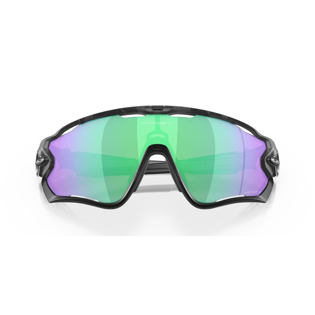 Oakley Jawbreaker Sunglasses Matte Black Camo with Prizm Road Jade Lens - 0OO9290 929079 - Perfect for Cycling, Running & Outdoor Sports