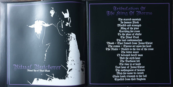Archgoat - The Light Devouring Darkness (Vinyl LP Album, Reissue, Purple) NM/Mint Condition | Limited Edition Black Metal Record for Collectors & Music Enthusiasts | Perfect for Dark Music Collections & Vinyl Displays