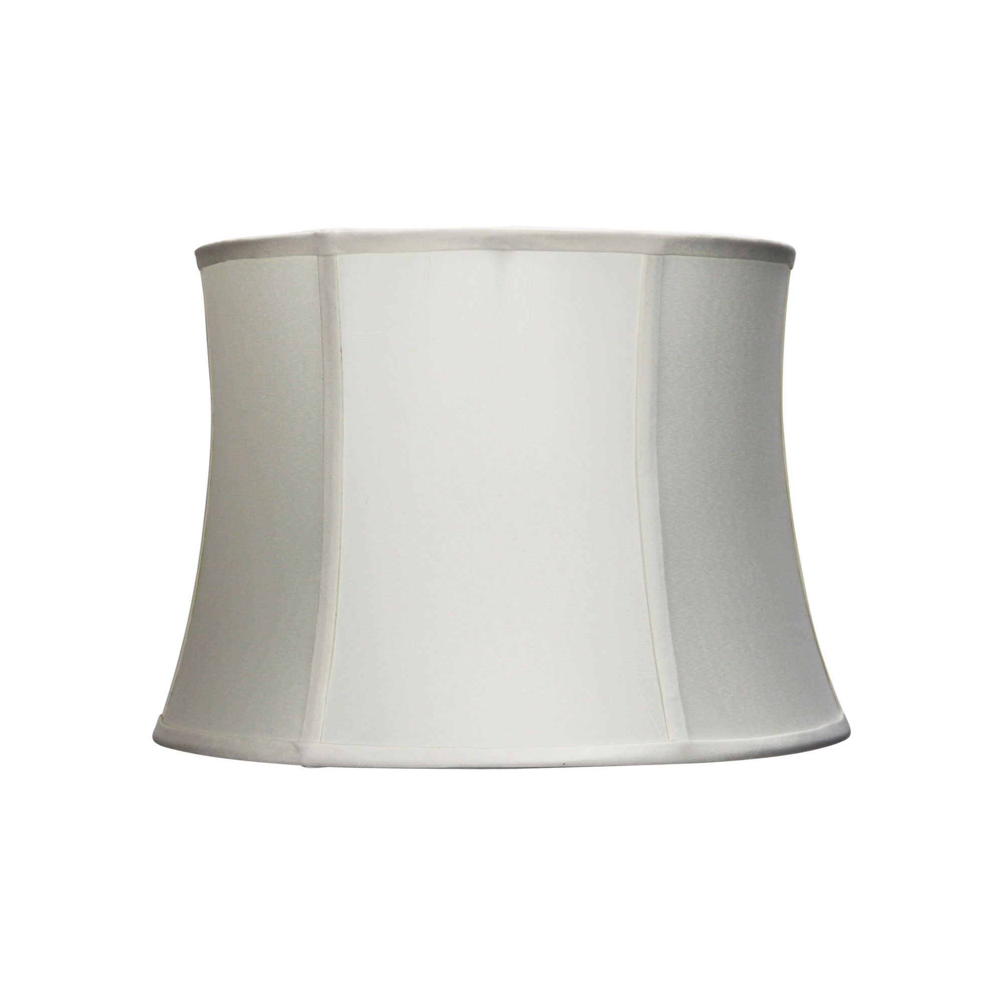 14 Inch Empire Off White Shantung Lamp Shade - Elegant Lighting for Living Room, Bedroom & Dining Room Decor