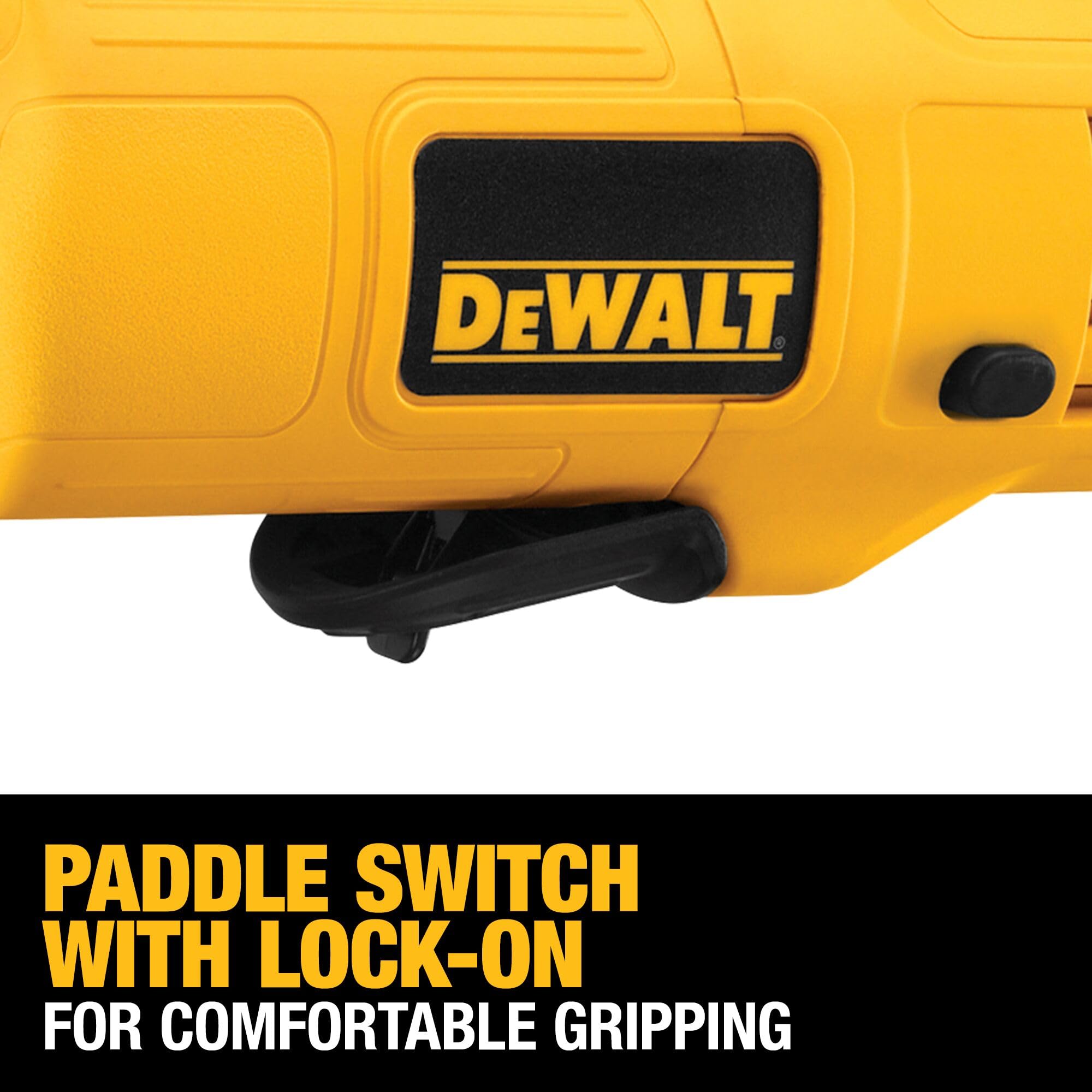 DEWALT DWE4887 4.2-Amp 1-1/2-Inch Corded Die Grinder with 25,000 RPM for Metalworking, Wood Carving, and DIY Projects - AC/DC Capacity Power Tool for Professional and Home Use