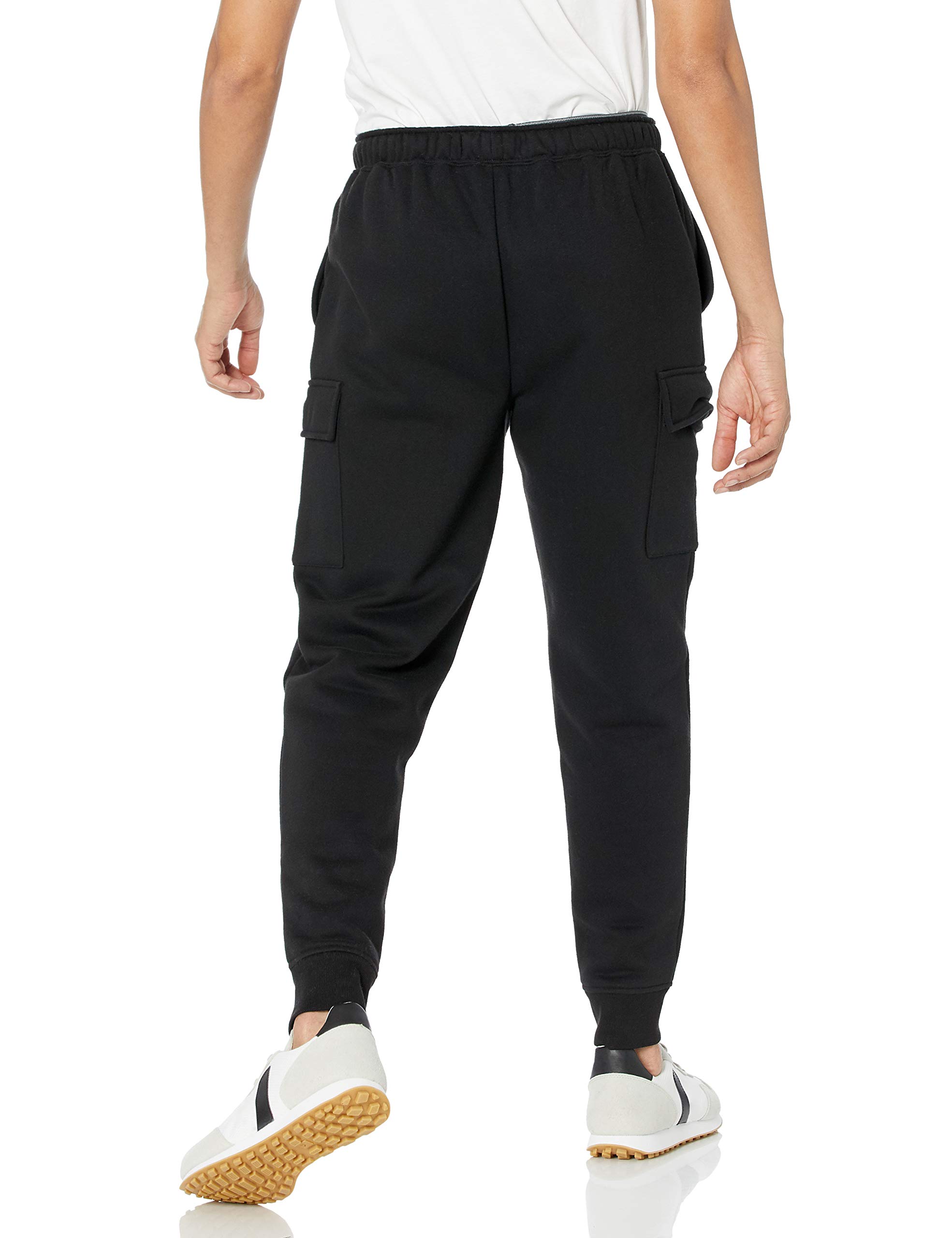 Amazon Essentials Men's Fleece Cargo Jogger Sweatpants - Comfortable Casual Pants for Lounge, Workout & Outdoor Activities