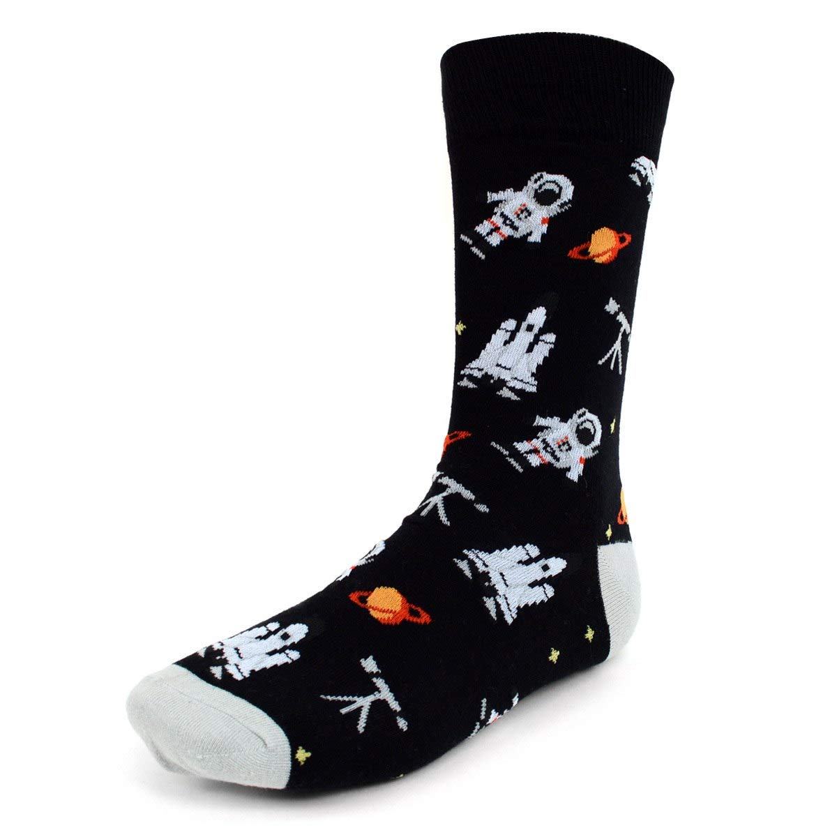 Urban-Peacock Men's Novelty Socks - Fun & Unique Pattern Dress Socks for Casual Wear, Gifts & Costume Parties - Multiple Styles Available