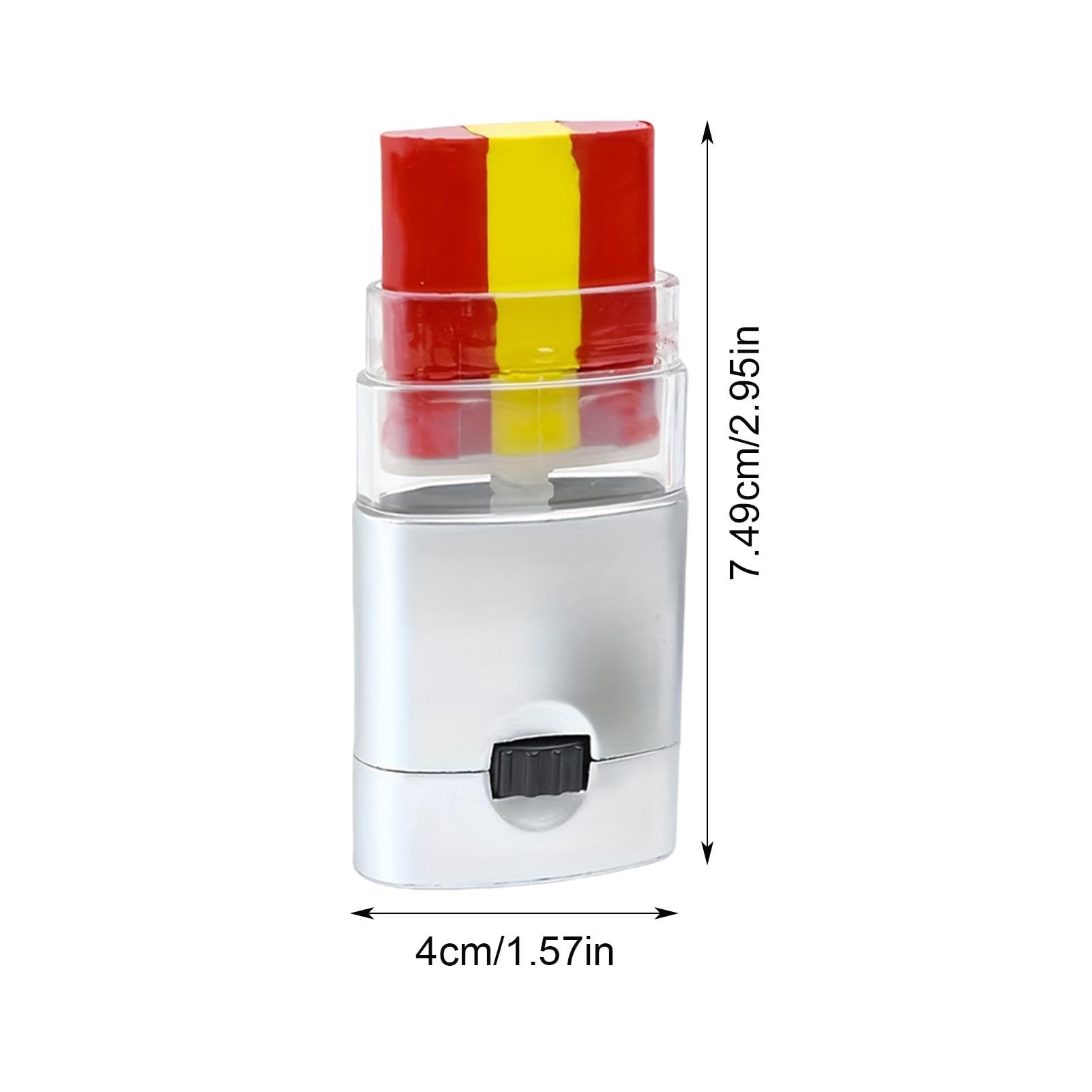 Spain Flag Face Paint Kit - Football Fan Makeup for Adults & Kids