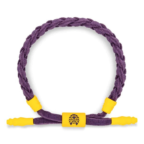 Rastaclat Rail Grind Bracelet - Adjustable M/L Size - Purple Wristband for Skateboarding, Fitness & Everyday Wear
