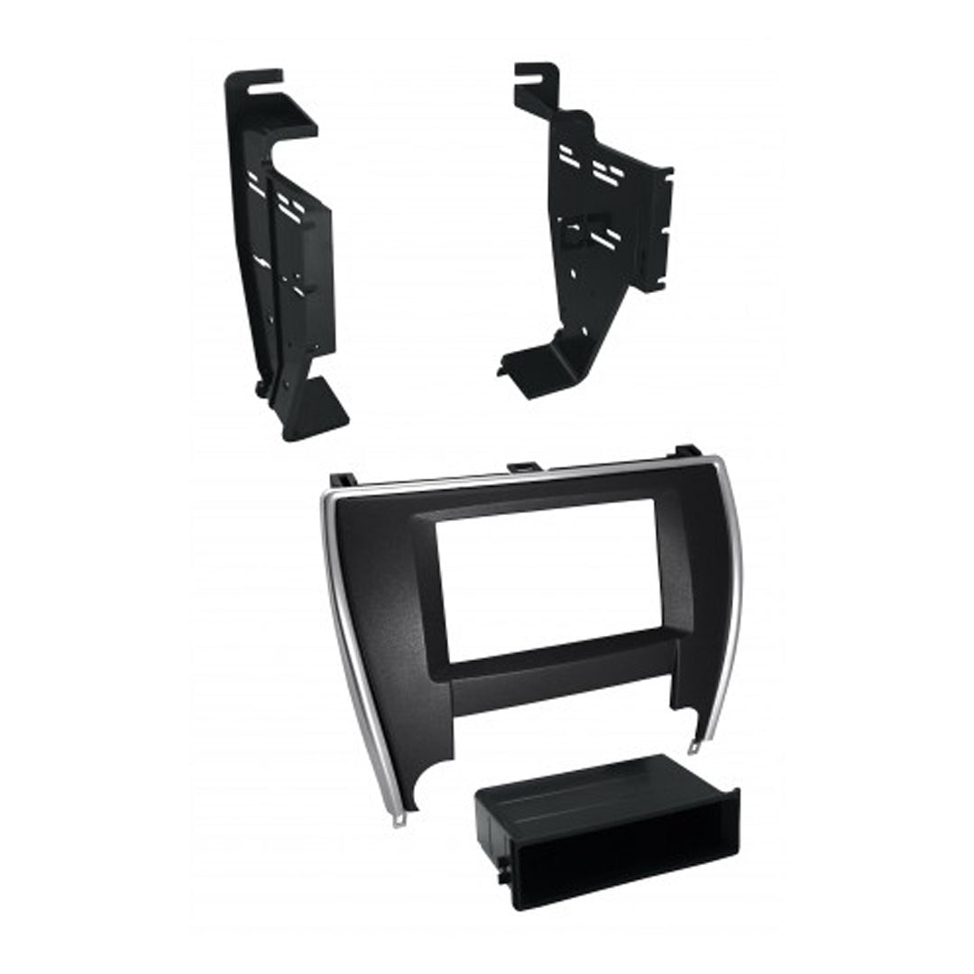 2015-2017 Toyota Camry Car Stereo - Single DIN & Double DIN ISO Mount Radio with Storage Pocket | Compatible with iPhone & Android | Perfect for Road Trips & Daily Commuting