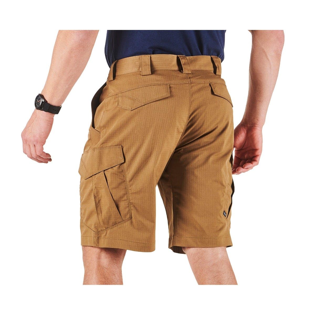 5.11 Tactical Men's Stryke 11-Inch Inseam Military Shorts - Flex-Tac Ripstop Fabric, Style 73327 - Durable Tactical Shorts for Outdoor, Hiking & Military Use