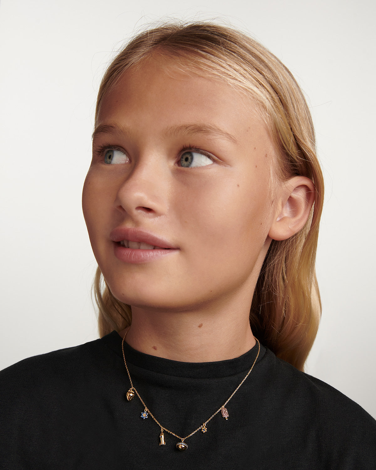 GRID 2 Les Petites Gold Necklaces for Women - Elegant Layering Necklace Set for Everyday Wear, Date Night & Special Occasions