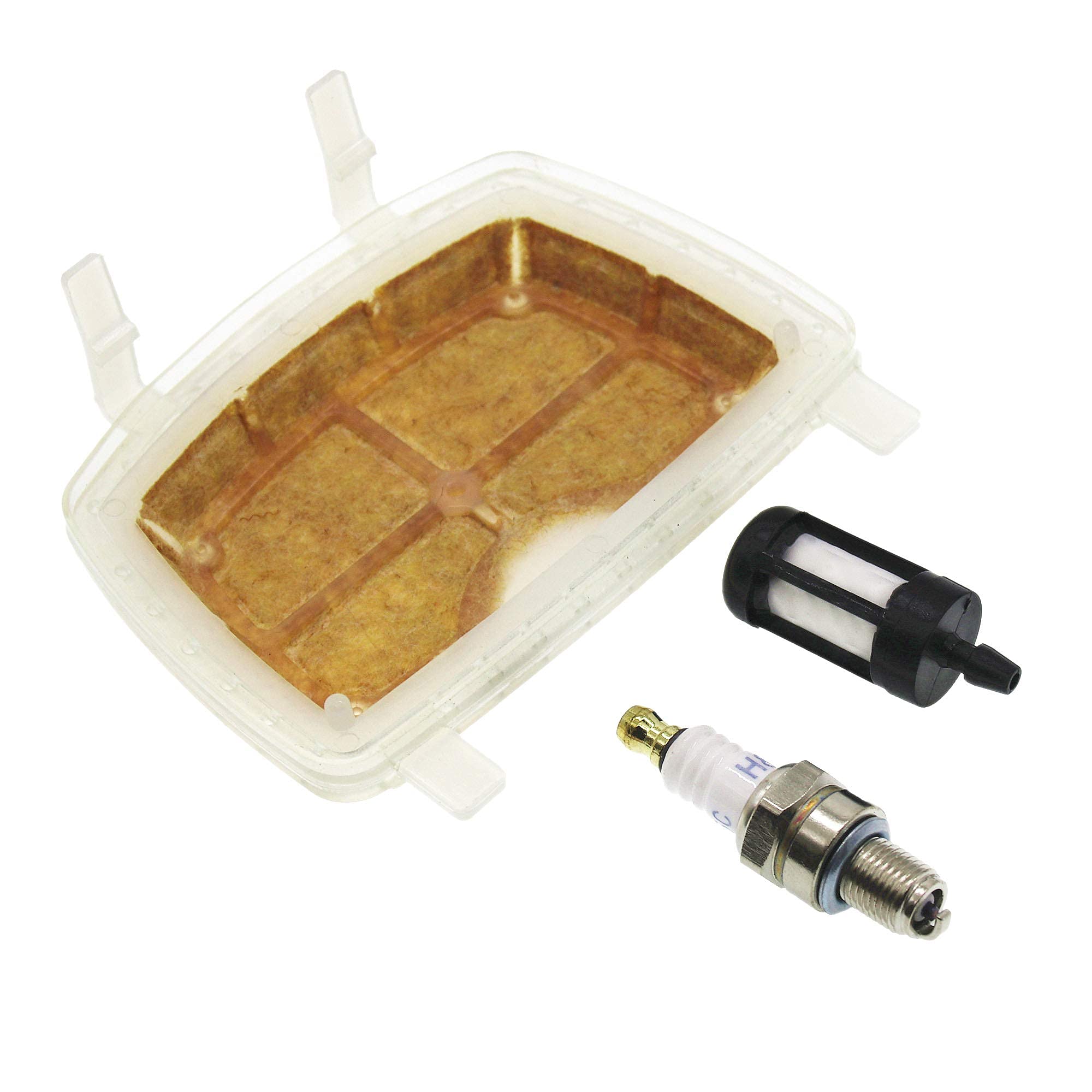 STIHL MS171 MS181 Chainsaw Air Filter, Fuel Filter & Spark Plug Replacement Kit – Compatible with STIHL MS170 MS180 – Perfect for Maintenance & Performance Tuning